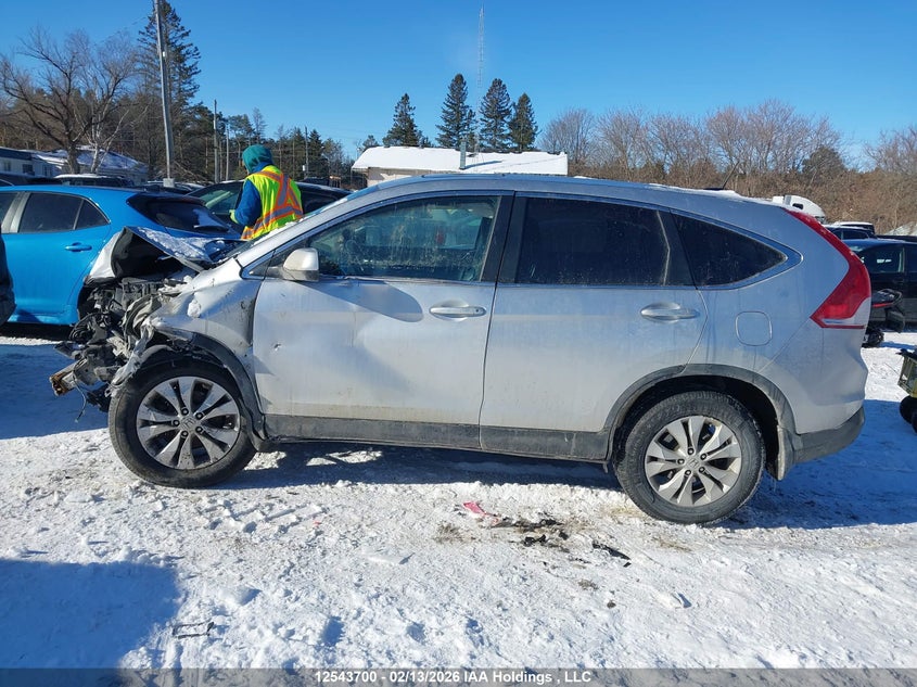 2013 Honda Cr-V Exl VIN: 2HKRM4H75DH102732 Lot: 12543700