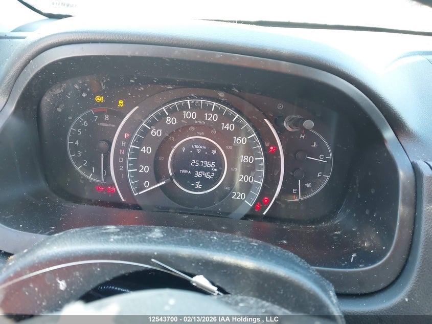 2013 Honda Cr-V Exl VIN: 2HKRM4H75DH102732 Lot: 12543700