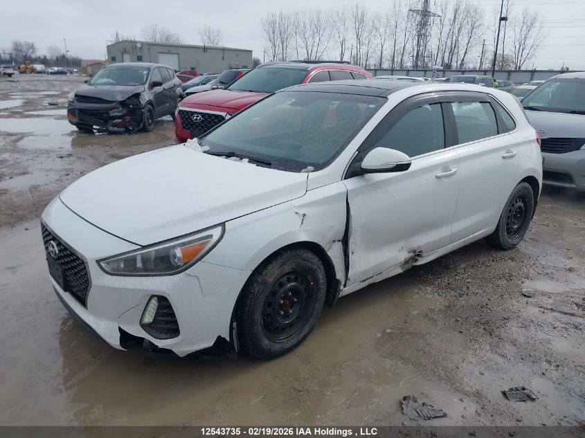 2018 Hyundai Elantra Gt Gls VIN: KMHH35LE7JU005989 Lot: 12543735
