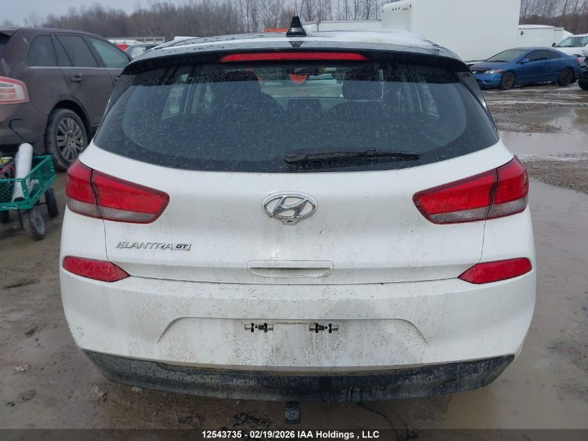 2018 Hyundai Elantra Gt Gls VIN: KMHH35LE7JU005989 Lot: 12543735