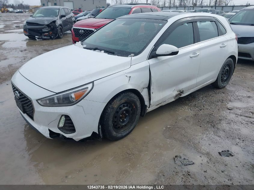 2018 Hyundai Elantra Gt Gls VIN: KMHH35LE7JU005989 Lot: 12543735