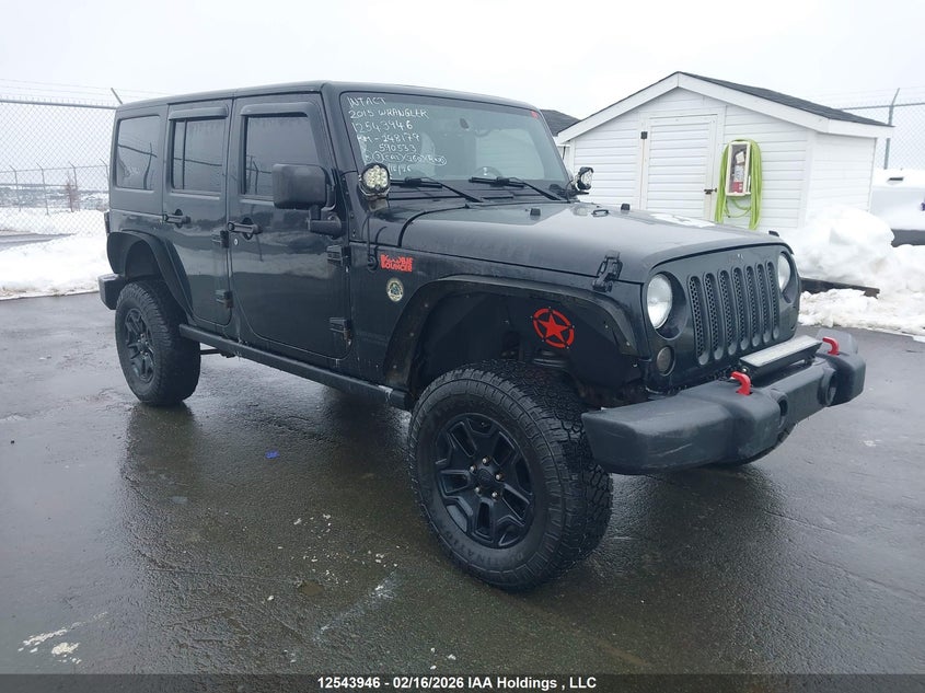 1C4BJWDG2FL590533 2015 Jeep Wrangler Unlimited Sport auction photo 1