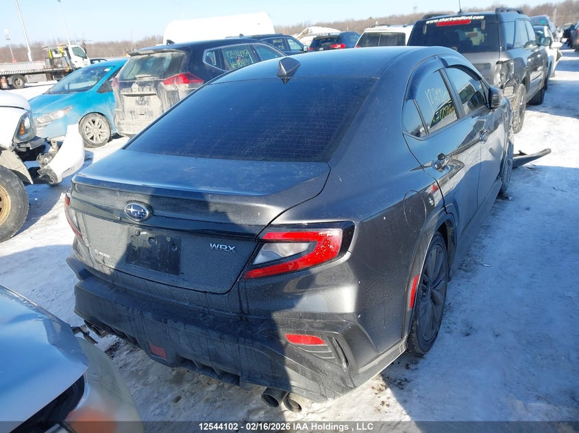 2022 Subaru Wrx VIN: JF1VBAA6XN9007152 Lot: 12544102