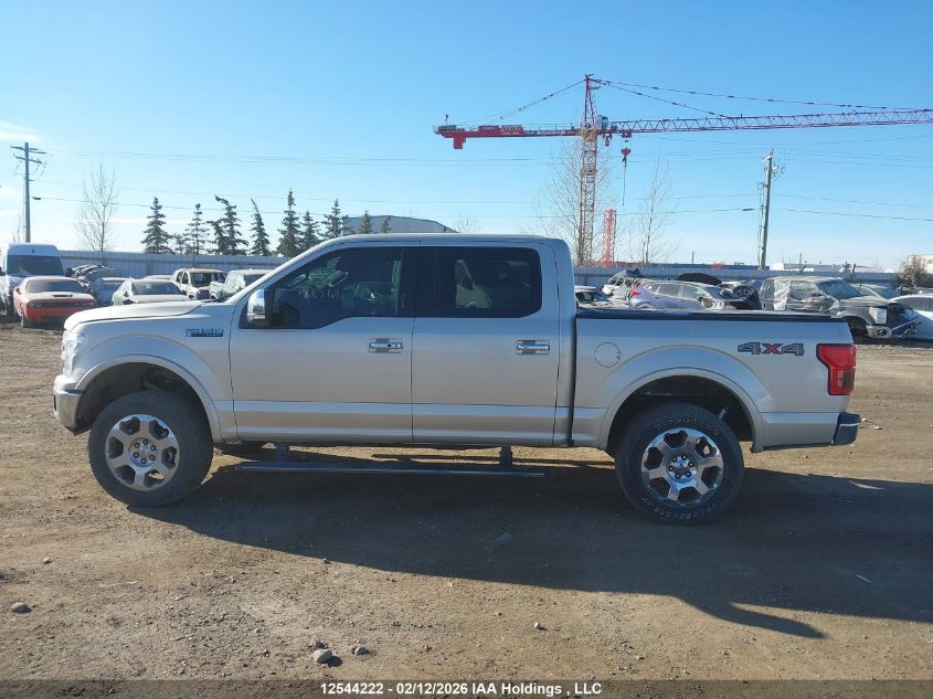 2018 Ford F-150 Lariat VIN: 1FTEW1EP0JFE29461 Lot: 12544222