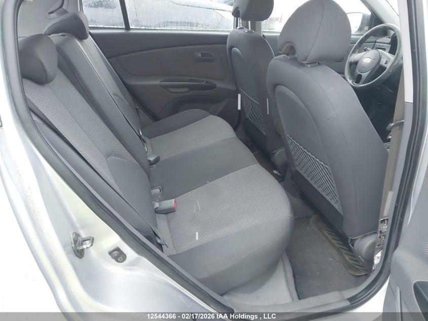 2010 KIA RIO SEDAN 1.6L I4 FI DOHC 16V NF4