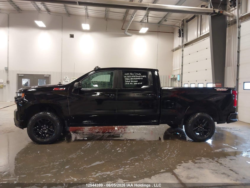 2022 Chevrolet Silverado Ltd K1500 Lt Trail Boss VIN: 3GCUYFET5NG197895 Lot: 12544399
