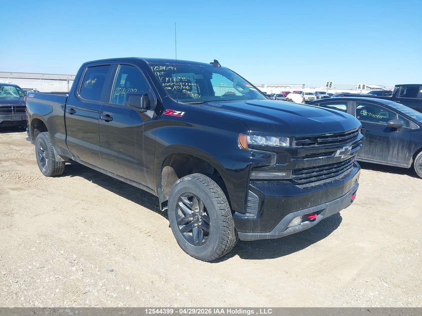 2022 Chevrolet Silverado Ltd K1500 Lt Trail Boss VIN: 3GCUYFET5NG197895 Lot: 12544399