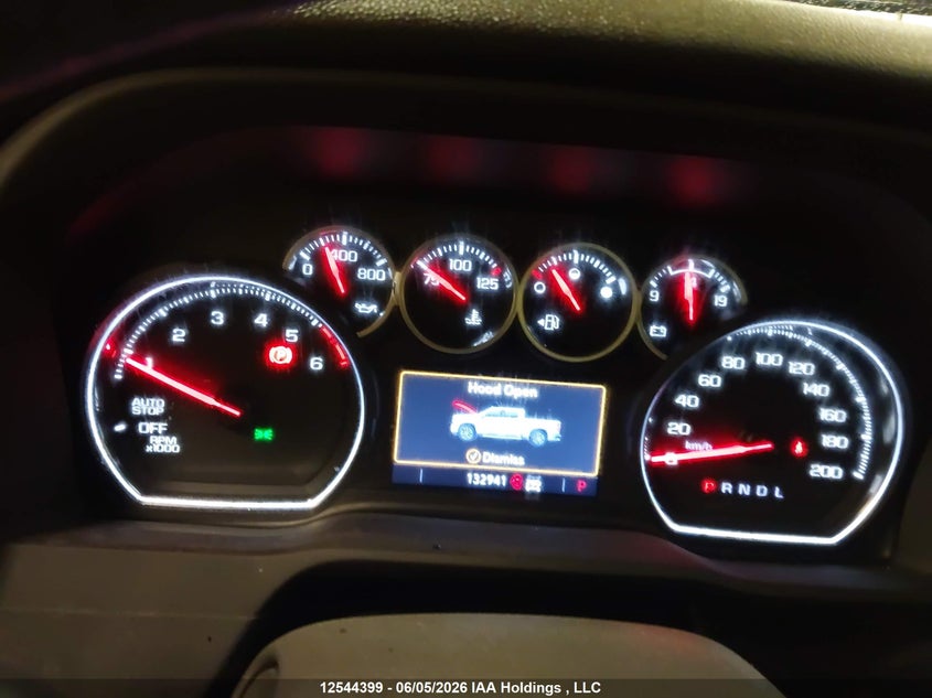 2022 Chevrolet Silverado Ltd K1500 Lt Trail Boss VIN: 3GCUYFET5NG197895 Lot: 12544399