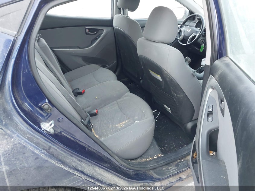2014 Hyundai Elantra Gls VIN: 5NPDH4AE5EH525612 Lot: 12544506
