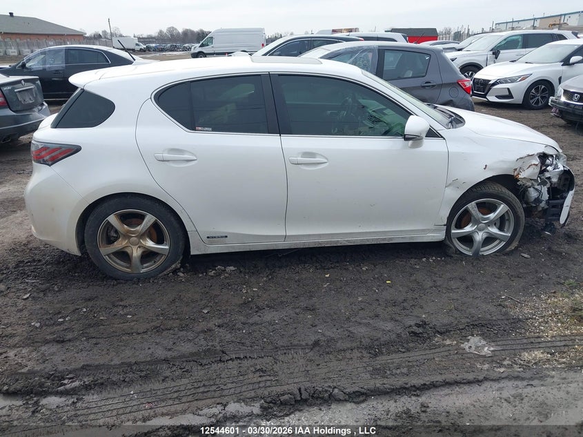 2012 Lexus Ct 200H VIN: JTHKD5BH1C2086536 Lot: 12544601