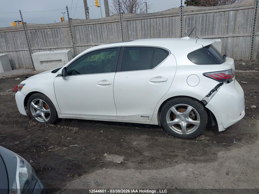 2012 Lexus Ct 200H VIN: JTHKD5BH1C2086536 Lot: 12544601