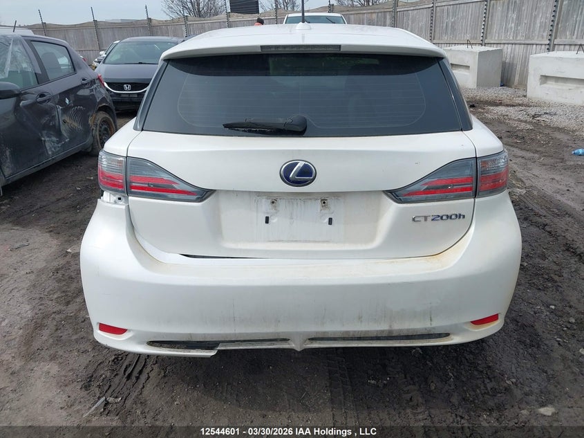 2012 Lexus Ct 200H VIN: JTHKD5BH1C2086536 Lot: 12544601