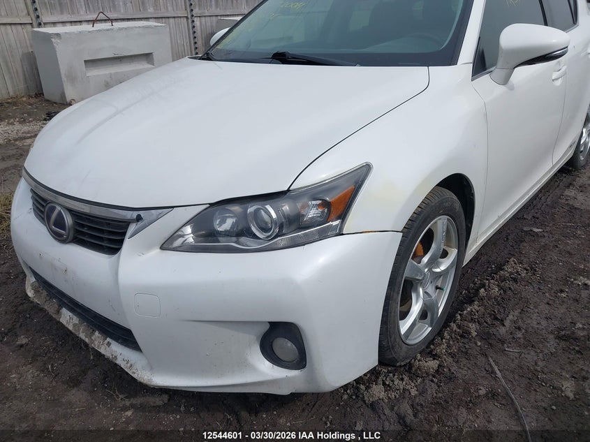 2012 Lexus Ct 200H VIN: JTHKD5BH1C2086536 Lot: 12544601