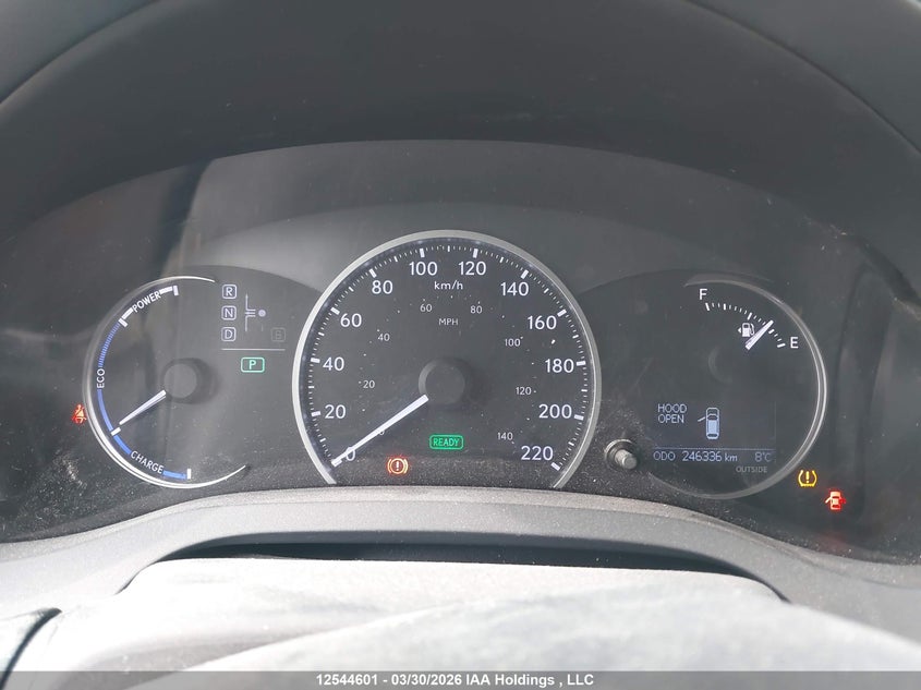 2012 Lexus Ct 200H VIN: JTHKD5BH1C2086536 Lot: 12544601