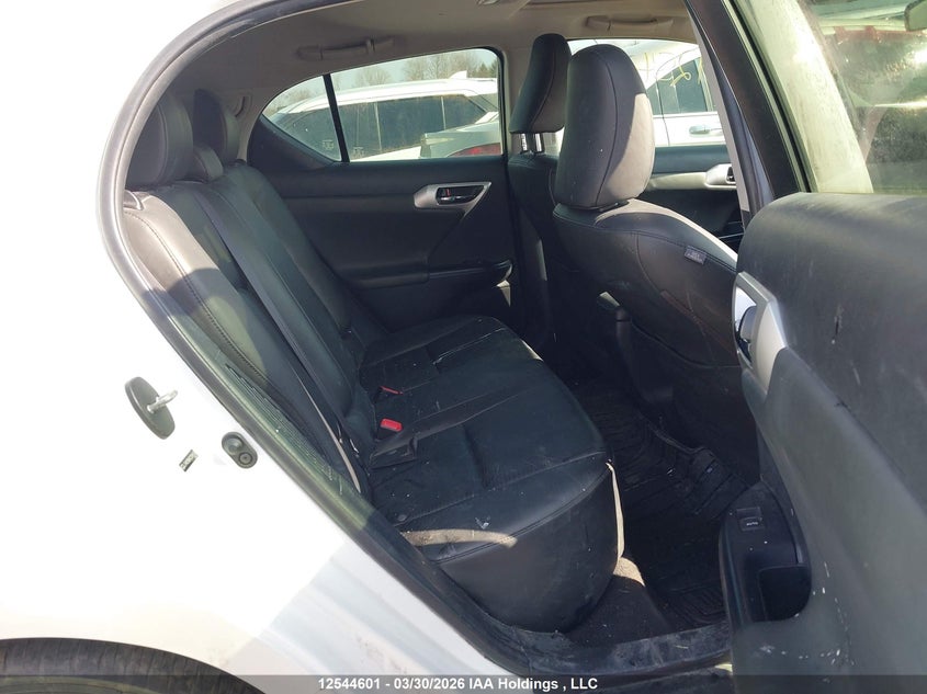 2012 Lexus Ct 200H VIN: JTHKD5BH1C2086536 Lot: 12544601