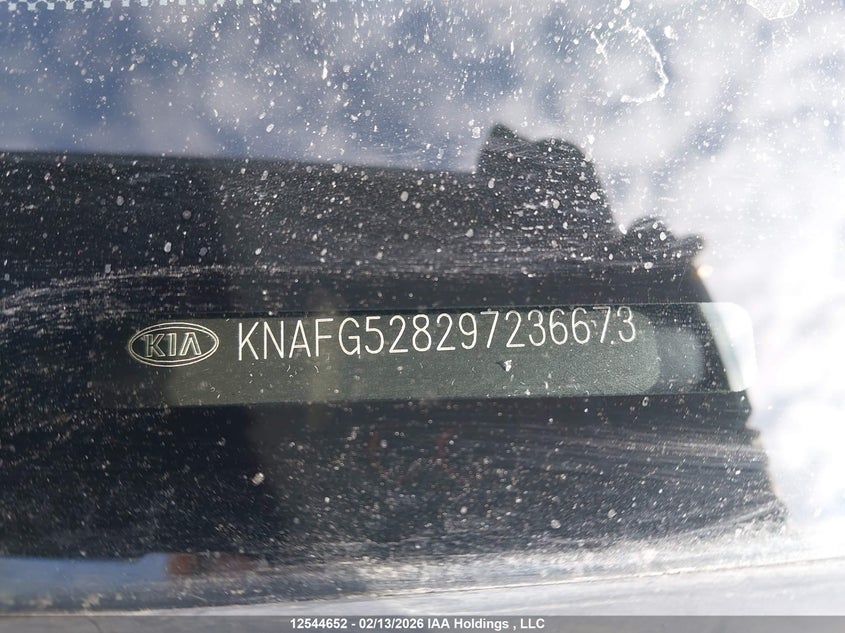 2009 Kia Rondo Ex/Ex-Premium/Lx VIN: KNAFG528297236673 Lot: 12544652