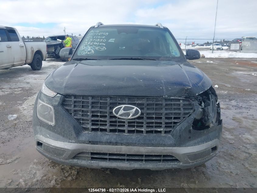 2025 Hyundai Venue Preferred VIN: KMHRC8A33SU371330 Lot: 12544798