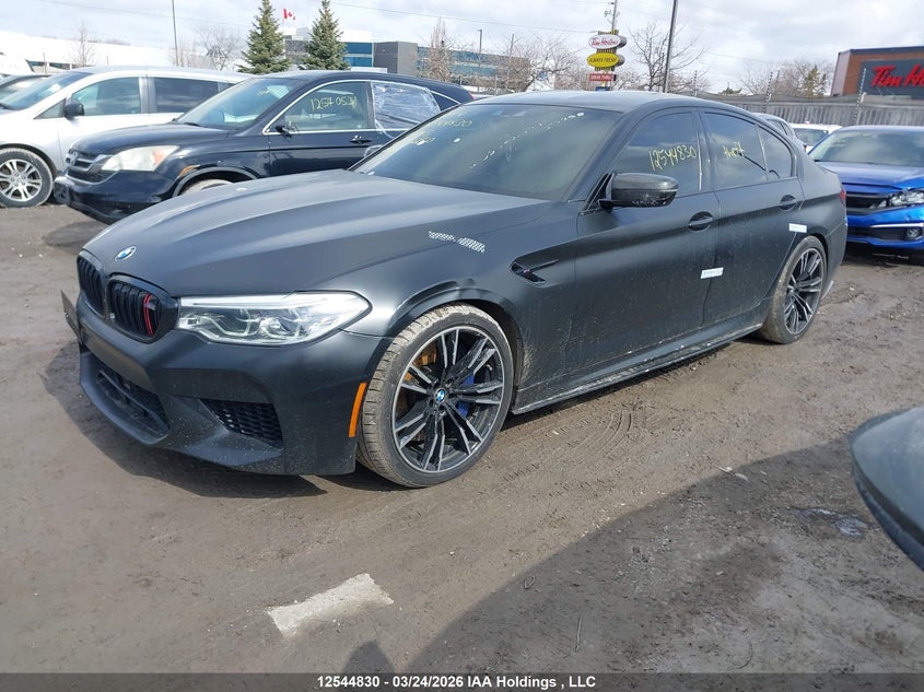 Vin: wbsjf0c54jb282250, lot: 2936395, bmw m5 20182