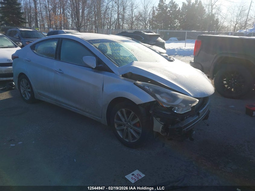Vin: kmhdh4ae9fu355824, lot: 2936524, hyundai elantra 20151