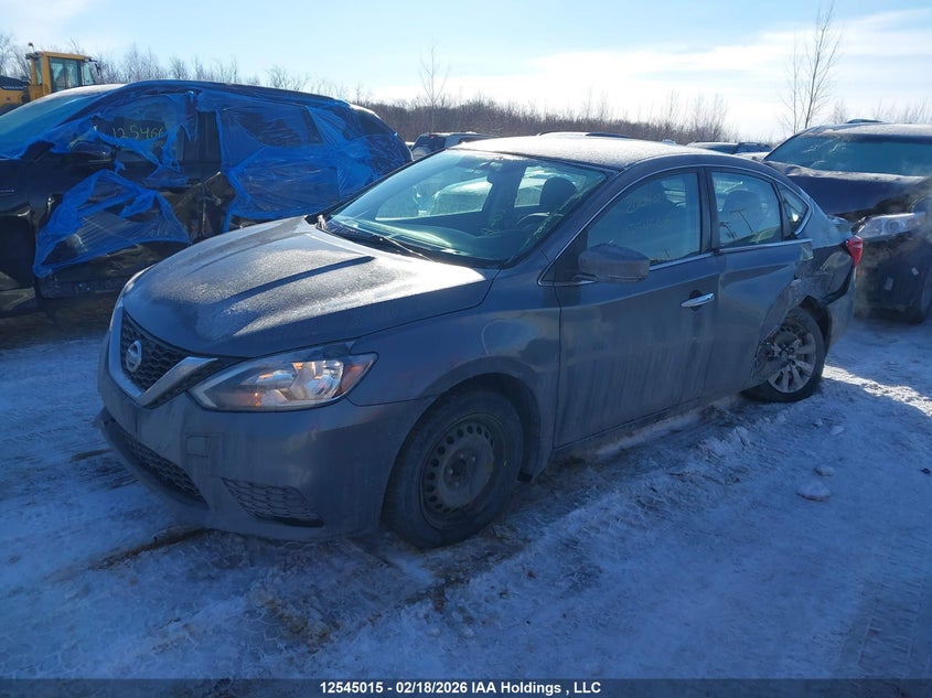 2017 Nissan Sentra, Лівий бік, IAAI, VIN 3N1AB7AP8HL667824 — фото 2