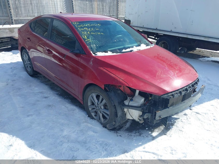 KMHD84LF4JU509662 2018 Hyundai Elantra Gl auction photo 1