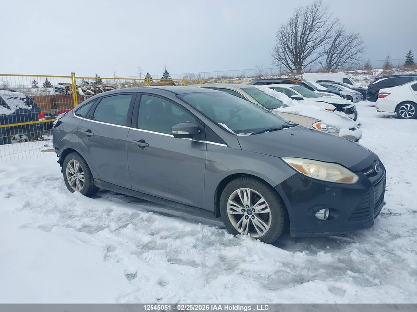 2012 Ford Focus 2.0 Sel Grey Lot 111012545051 Vin 1FAHP3H27CL116231