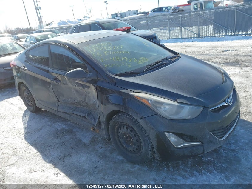 KMHDH4AH8GU481927 2016 Hyundai Elantra auction photo 1