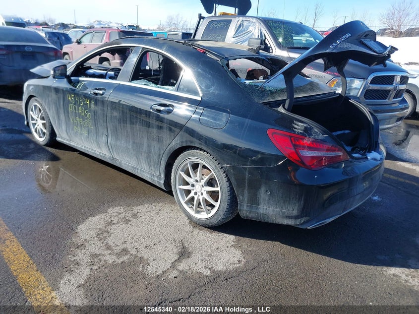 Vin: wddsj4gb7hn495032, lot: 2936940, mercedes-benz cla 250 4matic 20173