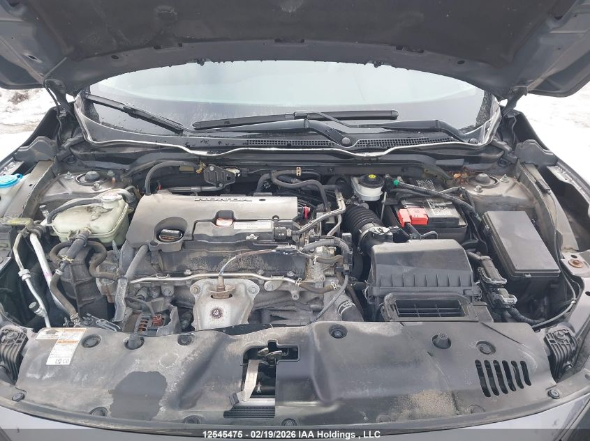 2019 Honda Civic Ex VIN: 2HGFC2F71KH009047 Lot: 12545475