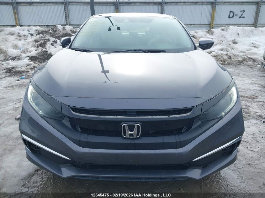 2019 Honda Civic Ex VIN: 2HGFC2F71KH009047 Lot: 12545475