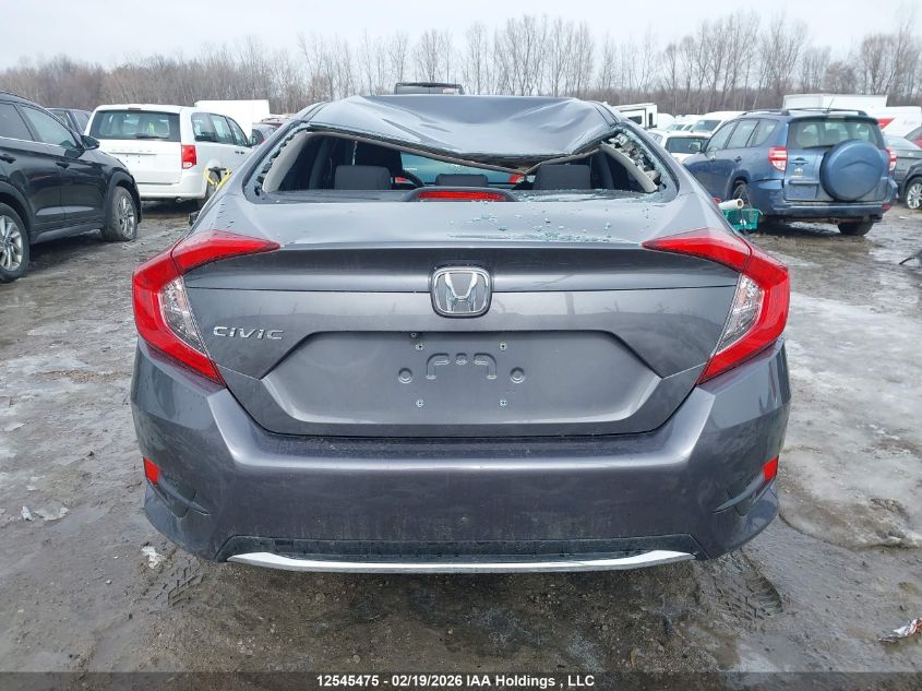 2019 Honda Civic Ex VIN: 2HGFC2F71KH009047 Lot: 12545475