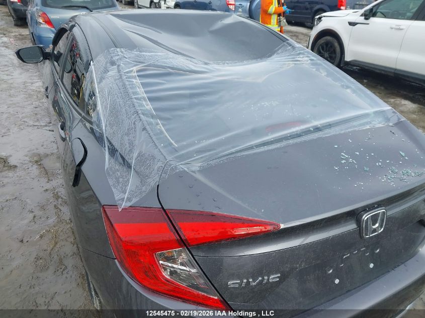 2019 Honda Civic Ex VIN: 2HGFC2F71KH009047 Lot: 12545475