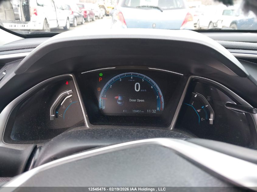 2019 Honda Civic Ex VIN: 2HGFC2F71KH009047 Lot: 12545475