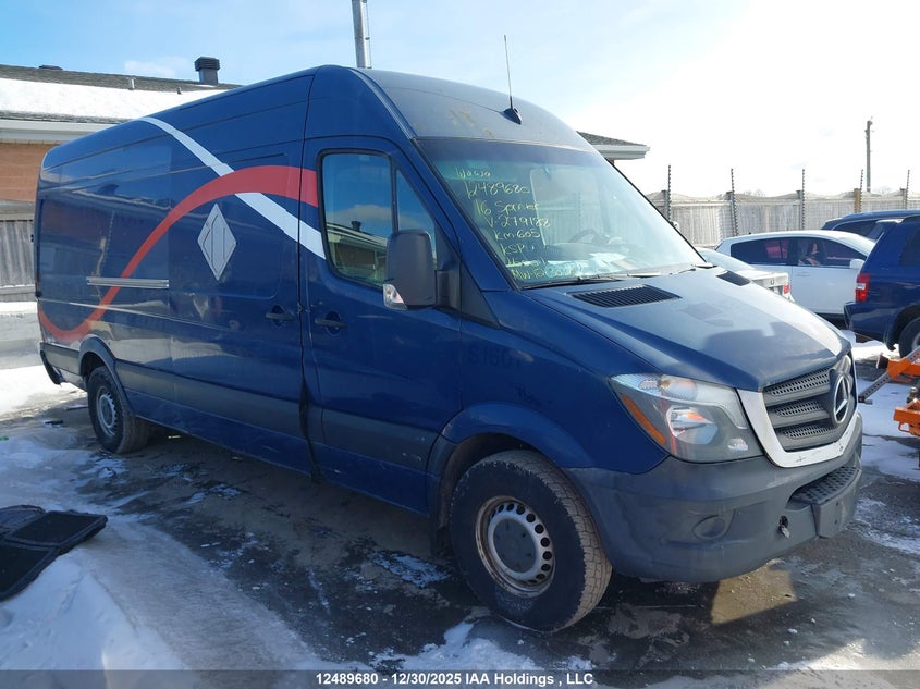 WD3BE8DD9GP279188 2016 Mercedes-Benz Sprinter 2500 High Roof auction photo 1
