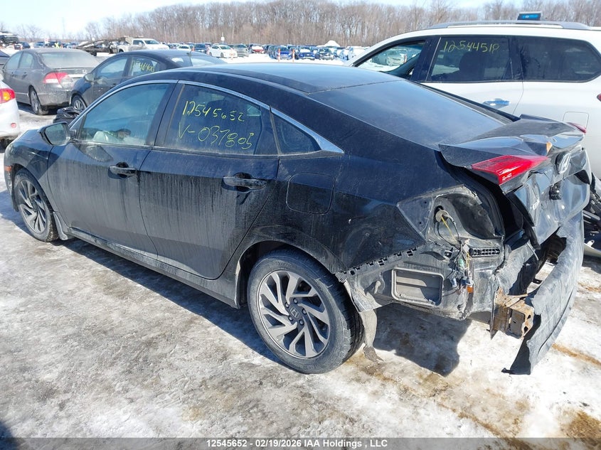 Vin: 2hgfc2f84jh037805, lot: 2937367, honda civic 20183