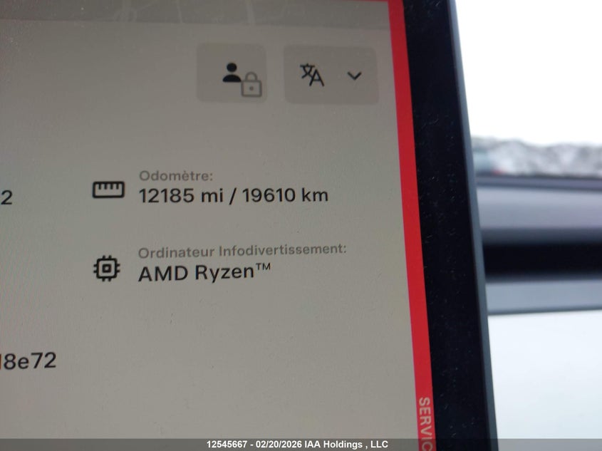 2025 Tesla Model Y Long Range VIN: 7SAYGDEE5SF225922 Lot: 12545667