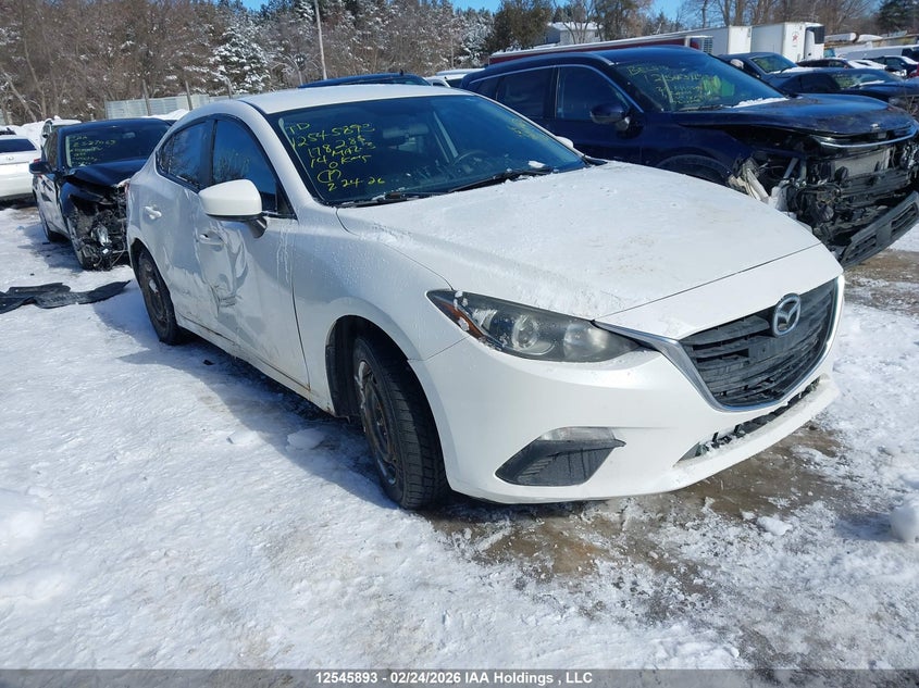 JM1BM1U73E1178285 MAZDA MAZDA3 Photo 1