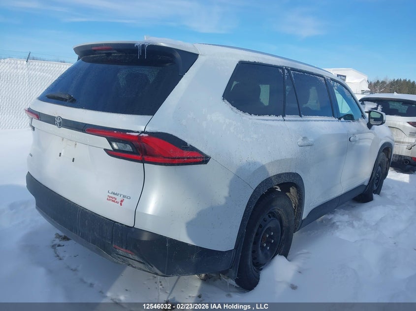 2024 Toyota Highlander 2.4 Grand Xle/Limited/Platinum white Lot 111012546032 Vin 5TDAAAB52RS006649