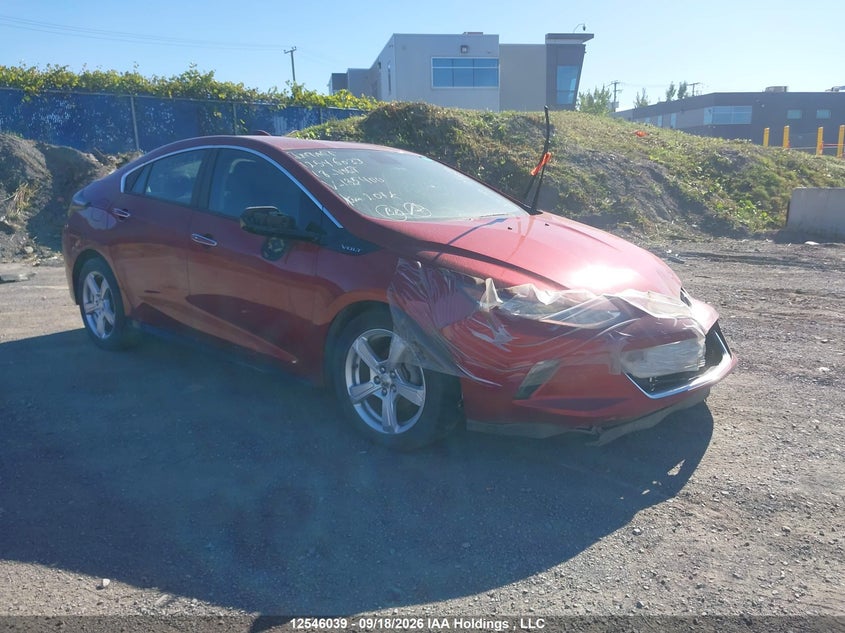 2018 Chevrolet Volt, Front, IAAI, VIN 1G1RA6S55JU135400