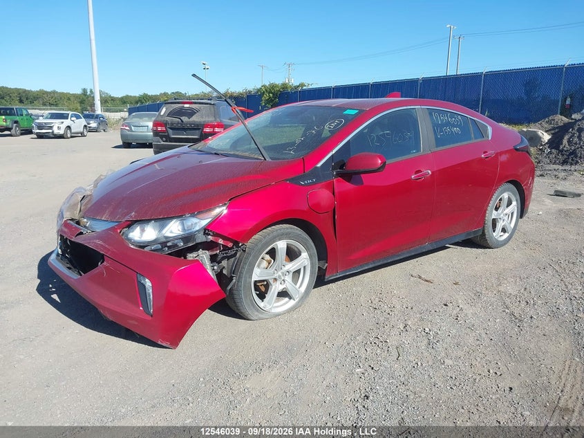 2018 Chevrolet Volt, Удар спереди, IAAI, VIN 1G1RA6S55JU135400 — фото 2