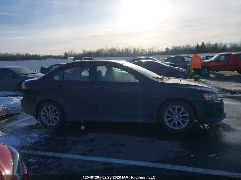 2017 Mitsubishi Lancer VIN: JA32V2FW3HU605599 Lot: 12546120
