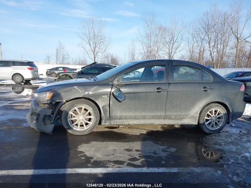 2017 Mitsubishi Lancer VIN: JA32V2FW3HU605599 Lot: 12546120