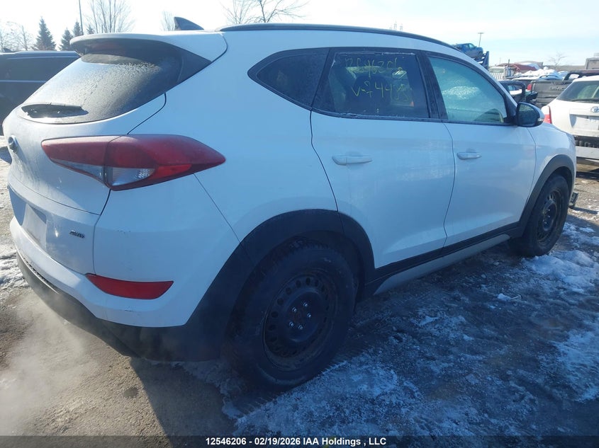 Vin: km8j3ca40ju744850, lot: 2937936, hyundai tucson 20184