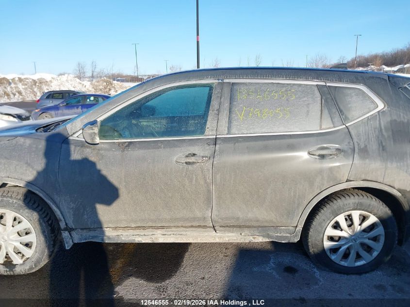 2017 Nissan Rogue S/Sv VIN: 5N1AT2MTXHC798055 Lot: 12546555