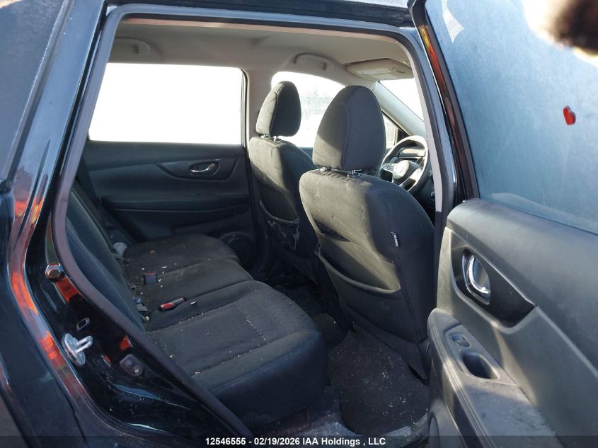 2017 Nissan Rogue S/Sv VIN: 5N1AT2MTXHC798055 Lot: 12546555