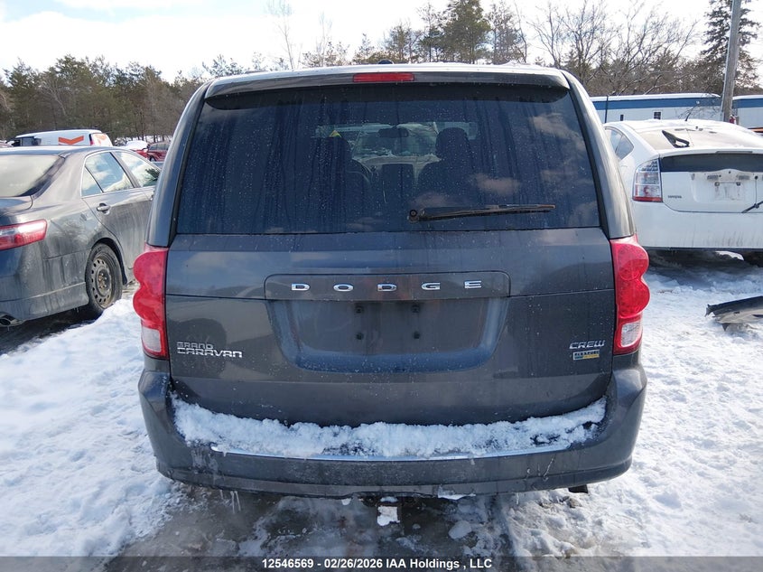 2017 Dodge Grand caravan 3.6 Se Grey Lot 111012546569 Vin 2C4RDGBG4HR797840
