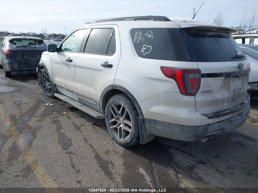 Vin: 1fm5k8gt8jgc49696, lot: 2938785, ford explorer 20183