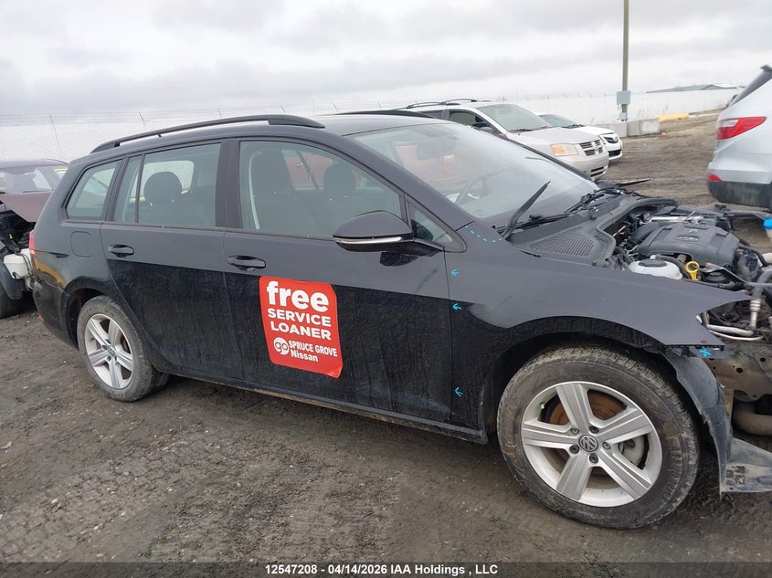 2018 Volkswagen Golf Sportwagen S VIN: 3VW117AU3JM765386 Lot: 12547208