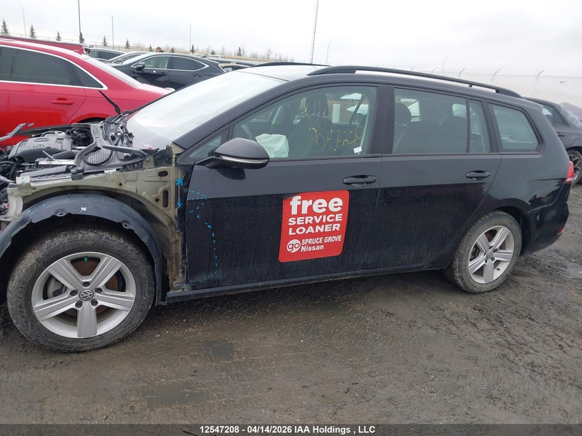 2018 Volkswagen Golf Sportwagen S VIN: 3VW117AU3JM765386 Lot: 12547208