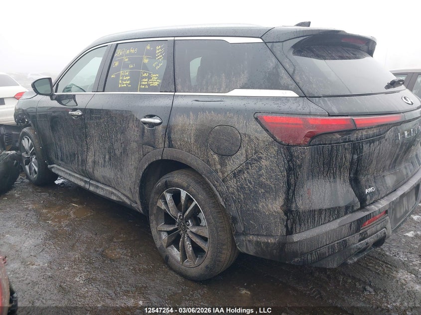 2024 Infiniti Qx60 Luxe VIN: 5N1DL1FS2RC352107 Lot: 12547254